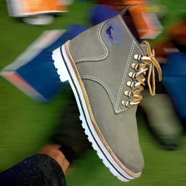 AfroGrey White Sole